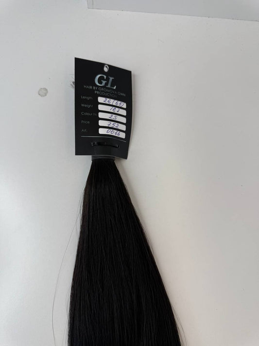 Black hair | Length 26 inch | 65 cm | 167 gram