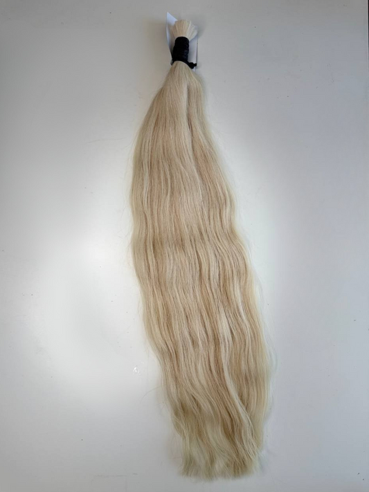 Blonde hair | Length 25 inch | 65 cm  | 120 gram