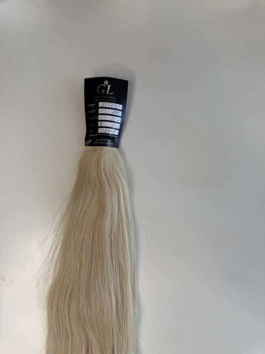 Blonde hair | Length 25 inch | 65 cm  | 120 gram