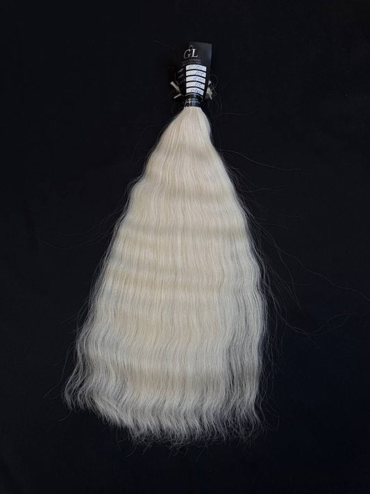 Blonde hair | Length 19 inch | 50 cm  | 104 gram