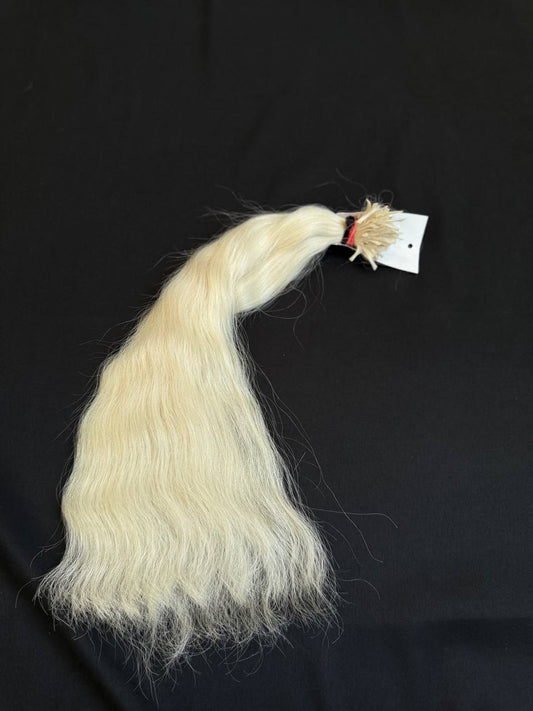 Blonde hair | Length 19 inch | 50 cm  | 104 gram
