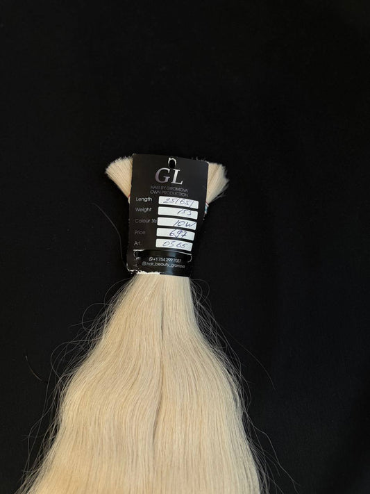 Blonde hair | Length 25 inch | 65 cm  | 155 gram