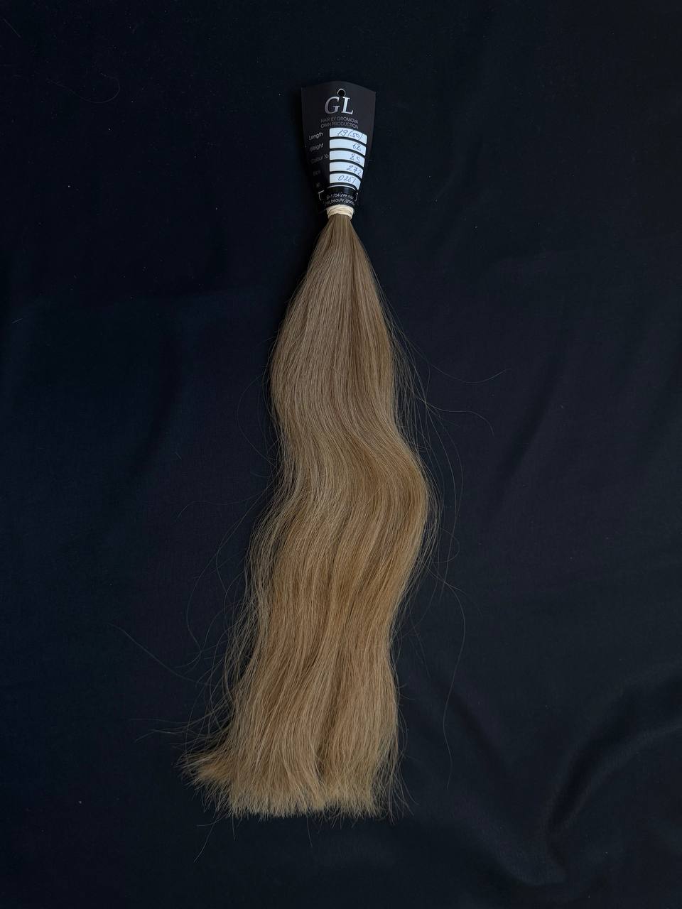 Dark blonde hair | Length 19 inch | 50 cm  | 68 gram