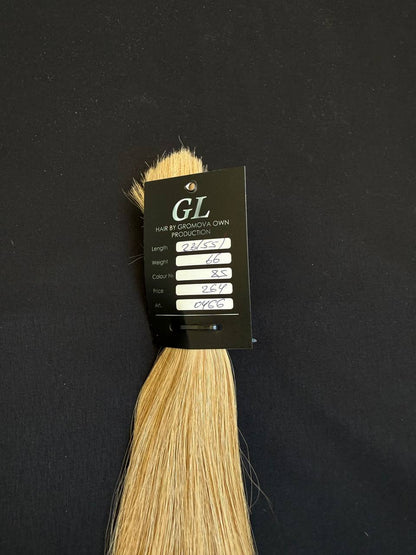 Blonde hair | Length 23 inch | 55 cm  | 66 gram