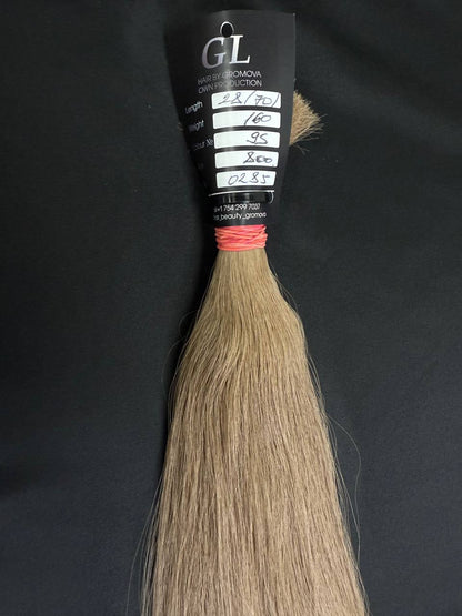 Dark blonde hair | Length 28 inch | 70 cm  | 160 gram