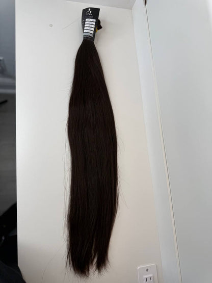 Dark brown hair | Length 27 inch | 70 cm  | 226 gram
