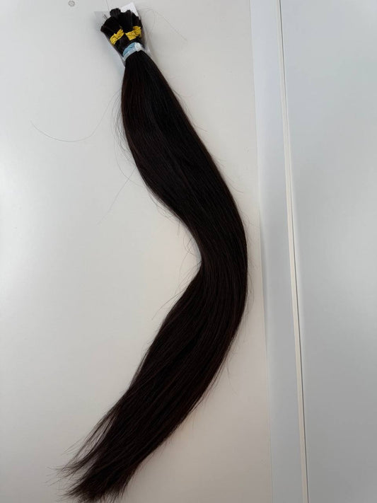 Dark brown hair | Length 27 inch | 70 cm  | 226 gram