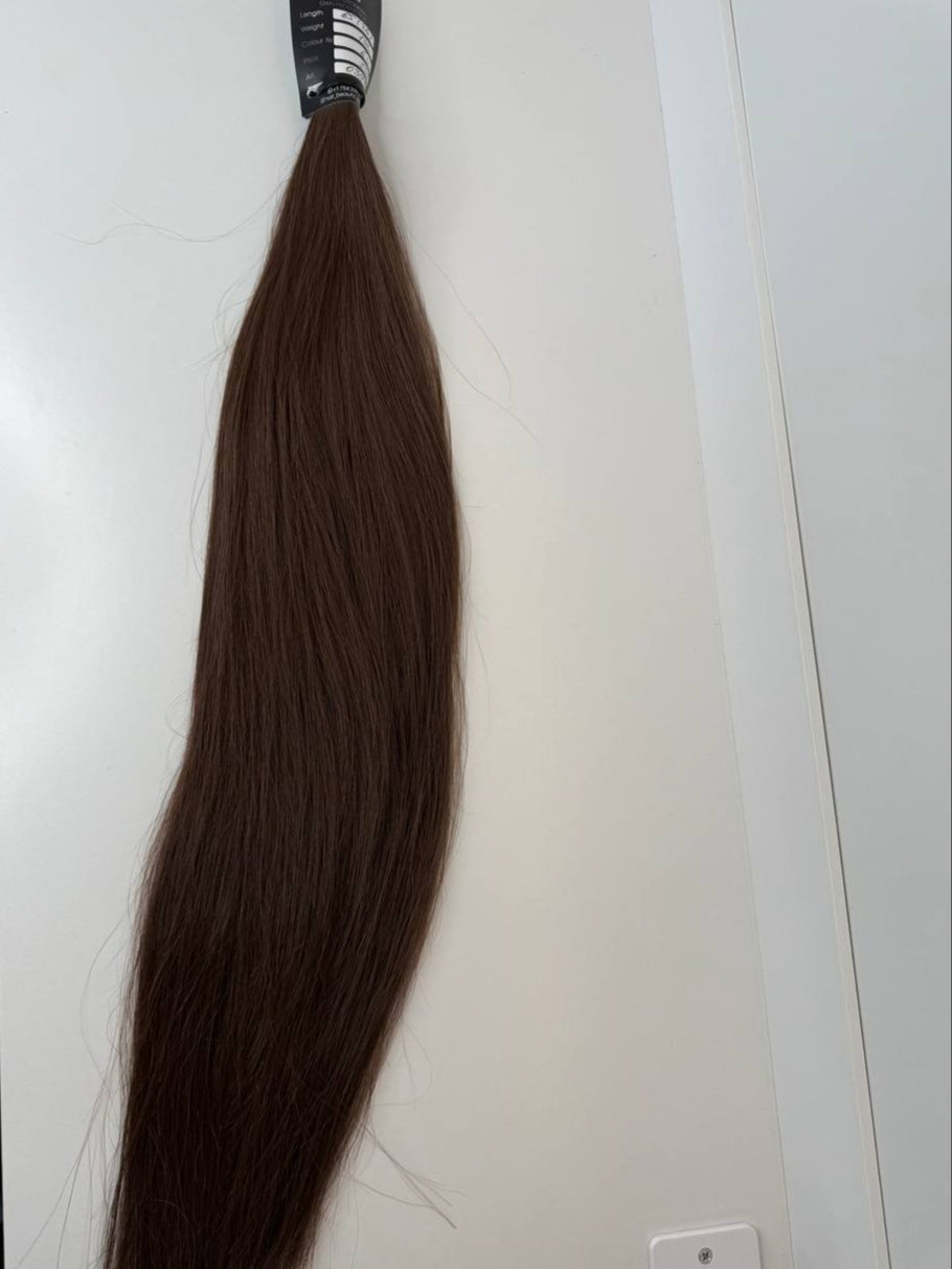 brown hair | Length 26 inch | 65 cm  | 132 gram