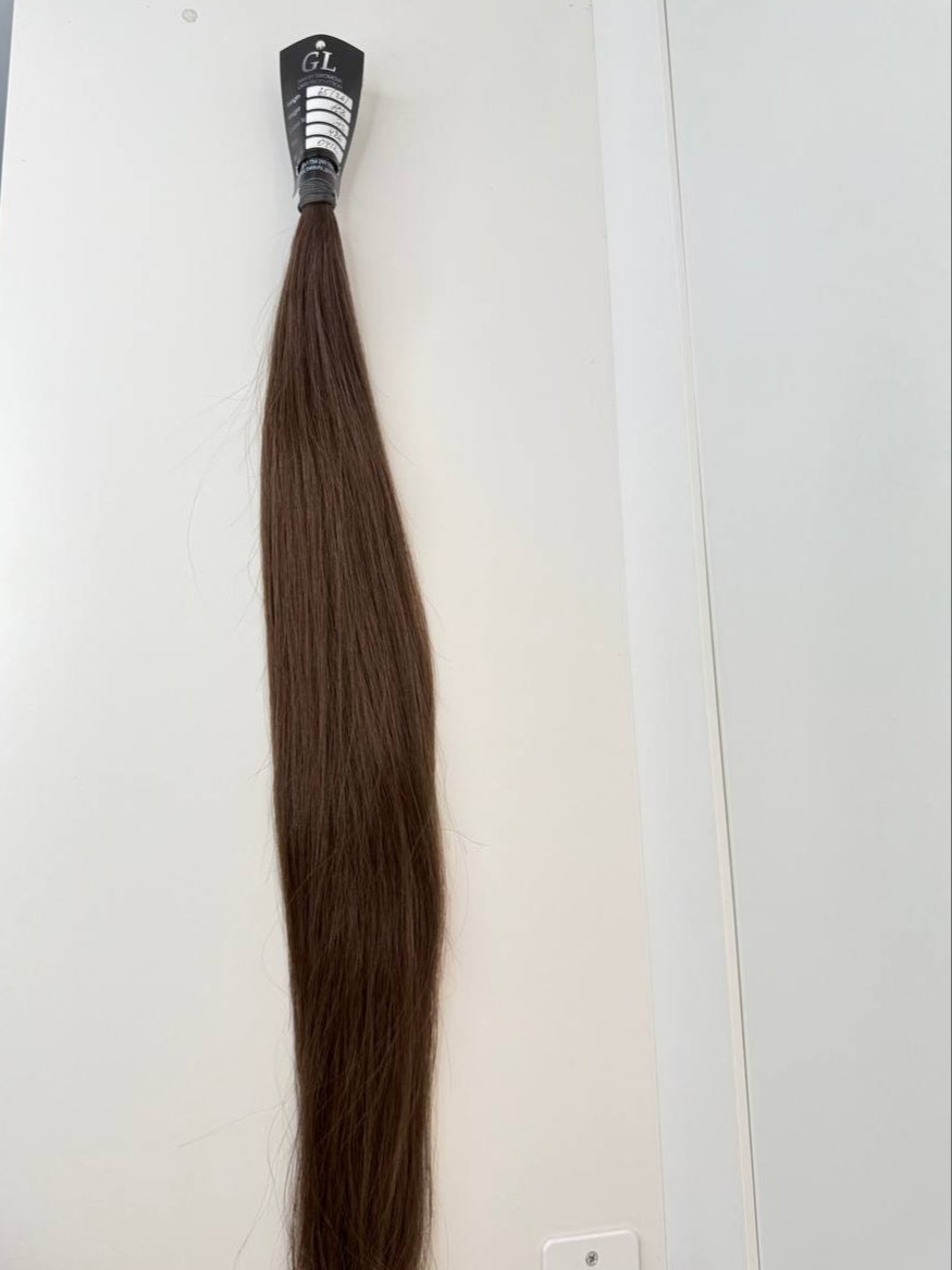 brown hair | Length 26 inch | 65 cm  | 108 gram