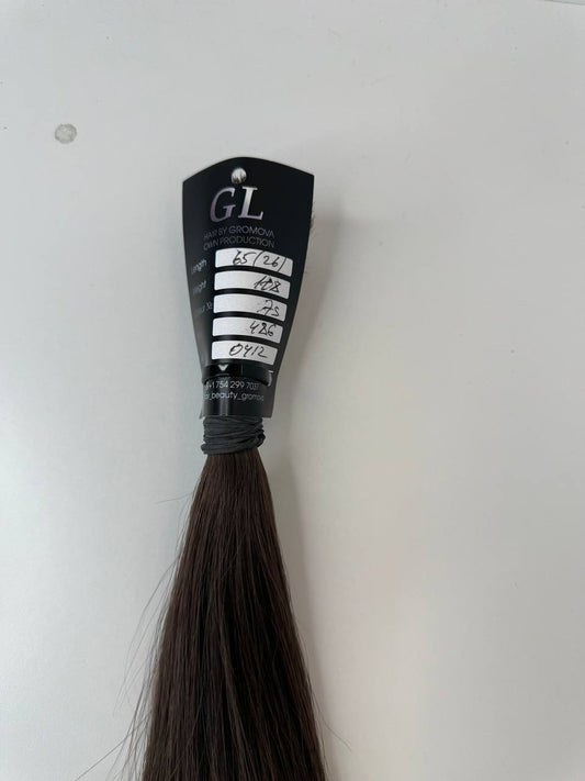 brown hair | Length 26 inch | 65 cm  | 108 gram