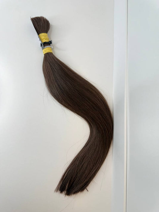 brown hair | Length 23 inch | 55 cm  | 169 gram