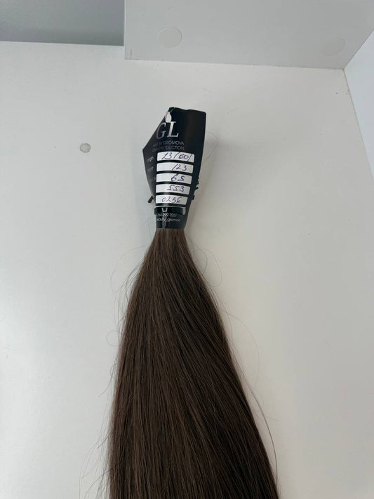 brown hair | Length 23 inch | 60 cm  | 123 gram