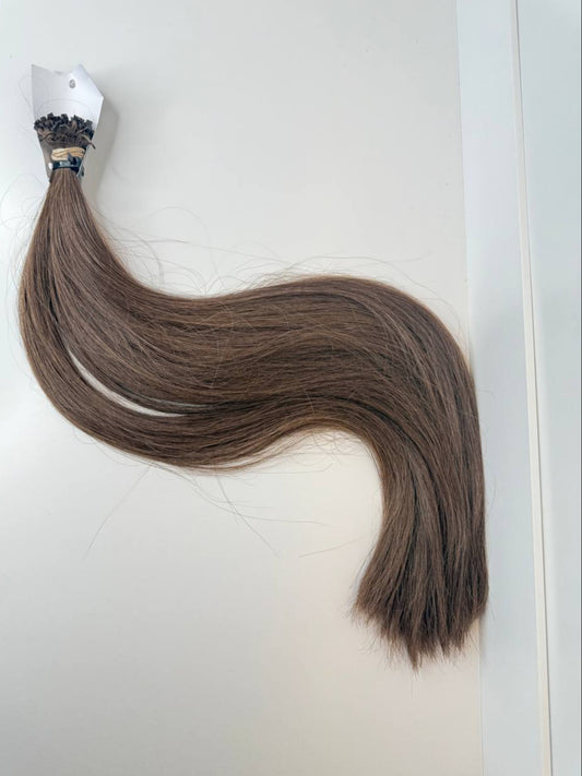 brown hair | Length 23 inch | 60 cm  | 123 gram
