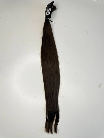 brown hair | Length 22 inch | 55 cm  | 74 gram