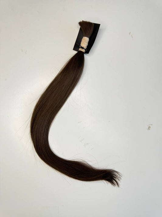 brown hair | Length 22 inch | 55 cm  | 74 gram