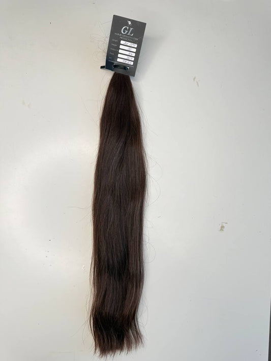 brown hair | Length 20 inch | 50 cm  | 91 gram