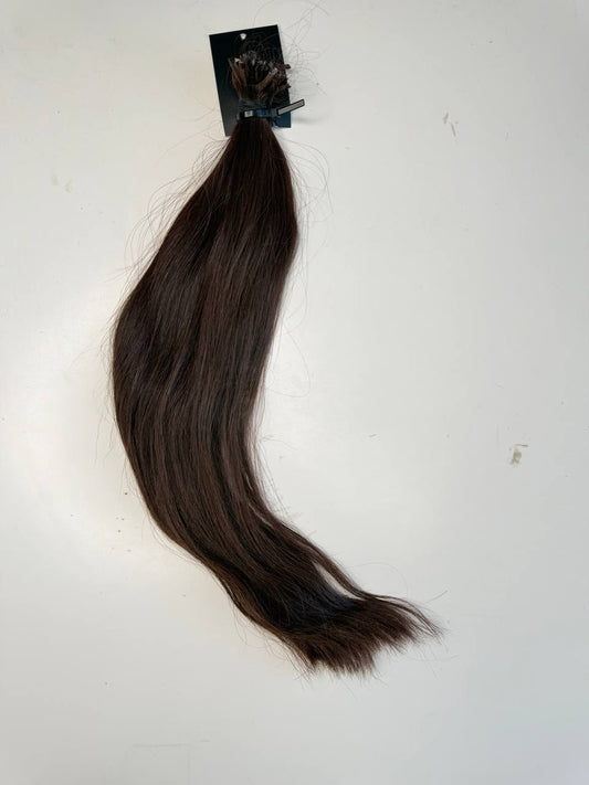 brown hair | Length 20 inch | 50 cm  | 91 gram