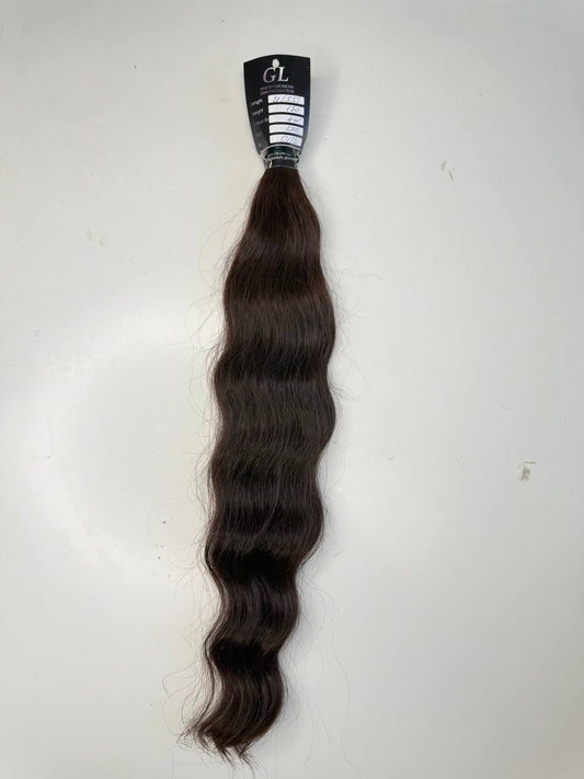 brown hair | Length 21 inch | 55 cm  | 130 gram