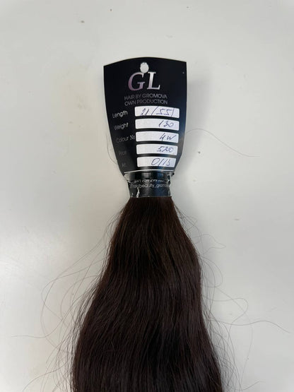 brown hair | Length 21 inch | 55 cm  | 130 gram