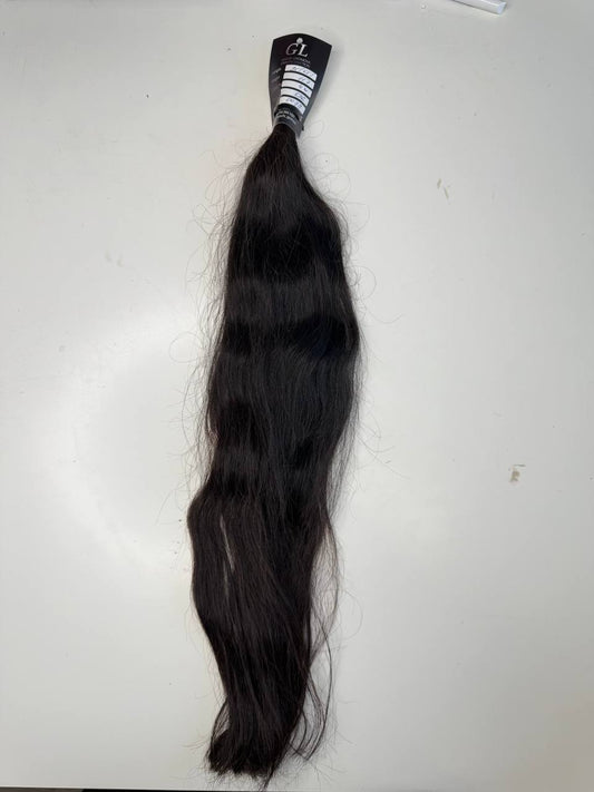 Dark brown hair | Length 25 inch | 65 cm  | 117 gram
