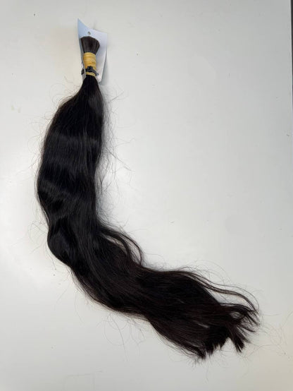 Dark brown hair | Length 25 inch | 65 cm  | 117 gram