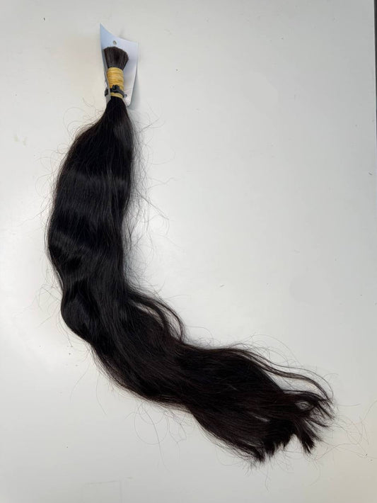 Dark brown hair | Length 25 inch | 65 cm  | 117 gram