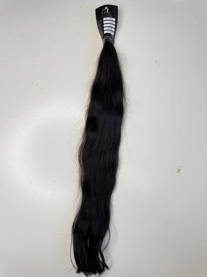 Dark brown hair | Length 24 inch | 60 cm  | 92 gram